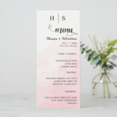 Modern  Wedding Menu メニュー (スタンド正面)