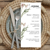Modern Wedding Menu メニュー