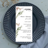Modern Wedding Menu メニュー