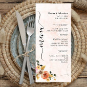 Modern  Wedding Menu メニュー