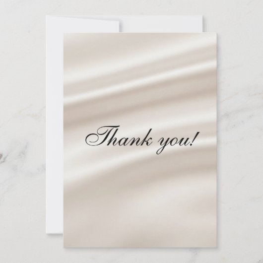 Modern Wedding Thank You Card サンキューカード (正面)