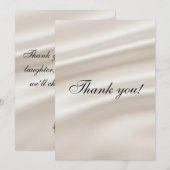 Modern Wedding Thank You Card サンキューカード (正面/裏面)