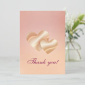 Modern Wedding Thank You Card サンキューカード (スタンド正面)