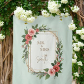 Modern Wedding Welcome Sign, Boho Wedding タペストリー