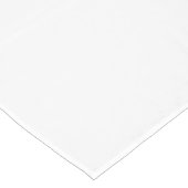 Modern Welcome To Our Wedding Fabric Sign テーブルクロス (アングル)