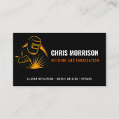 Modern Welder Welding Fabricator 名刺 (正面)