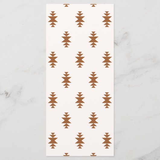 Modern Western Wedding Menu メニュー (裏面)