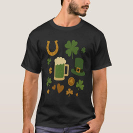 Modern Whimsical St. Patricks Day  Tシャツ