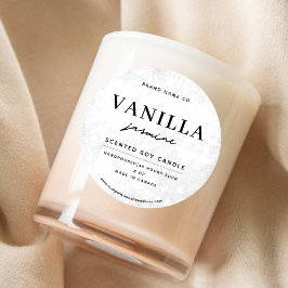 Modern White Rustic ラウンドシール