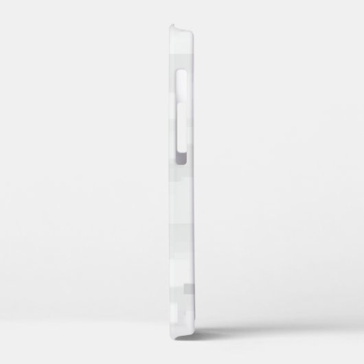 Modern White Square Pattern Case-Mate iPhoneケース (裏面 / 左)