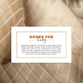  modern Wild One “Book for Baby” エンクロージャーカード