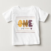 Modern Wild One First Birthday ベビーTシャツ (正面)