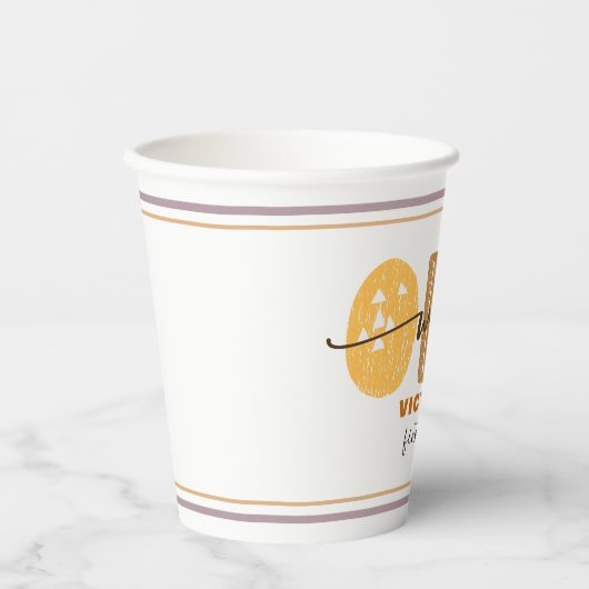 Modern Wild One first Birthday 紙コップ (正面)