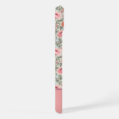 Modern Wildflowers with Name iPhoneケース (右側面)