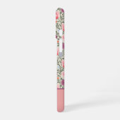Modern Wildflowers with Name iPhone 16ケース (左側面)
