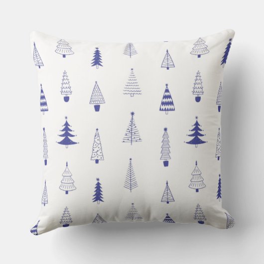 Modern Winter Pillow Design クッション (裏面)