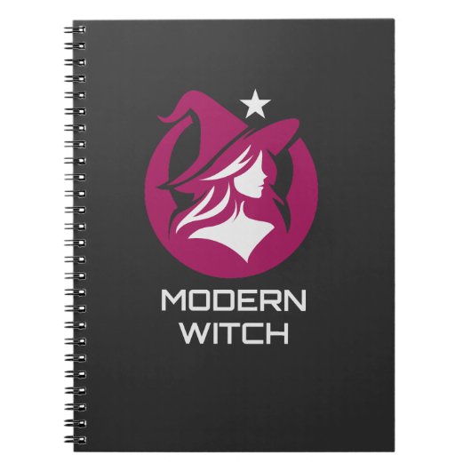 Modern Witch Pagan Magic ノートブック (正面)