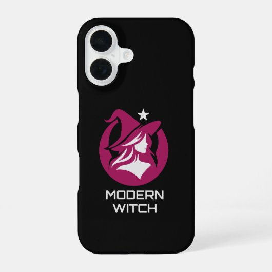 Modern Witch Pagan Magic iPhone 16ケース (裏面)