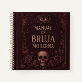 Modern Witch's Skull Manual ノートブック