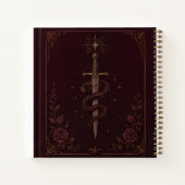 Modern Witch's Skull Manual ノートブック (裏面)