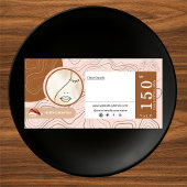 Modern Woman Beauty Face Logo Gift Voucher
