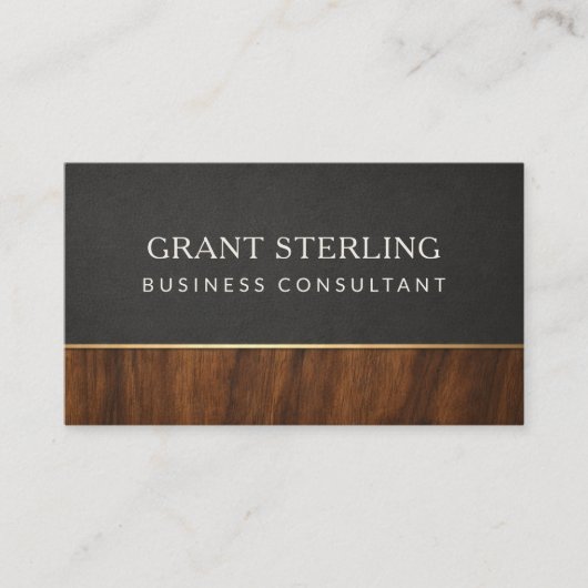 Modern Wood Professional 名刺 (正面)