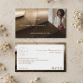 Modern Wood Professional Interior Designer Photo 名刺