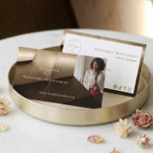 Modern Wood Professional Interior Designer Photo 名刺