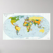 Modern World Map Poster 2006 ポスター (正面)