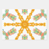 Modern Wrapping Paper Flat Sheet Set of 3 ラッピングペーパーシート (正面3)