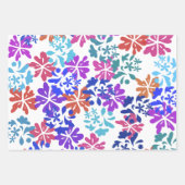 Modern Wrapping Paper Flat Sheet Set of 3 ラッピングペーパーシート (正面3)