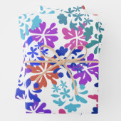 Modern Wrapping Paper Flat Sheet Set of 3 ラッピングペーパーシート (インサイチュ)