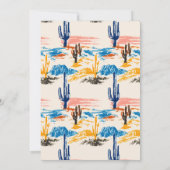 Modern Yeehaw Cowgirl 21st Birthday Party 招待状 (裏面)