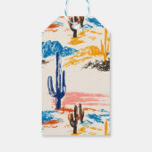 Modern Yeehaw Cowgirl Birthday Party Thank You ギフトタグ (裏面)