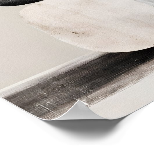 Modern Zen Balance ポスター (角)