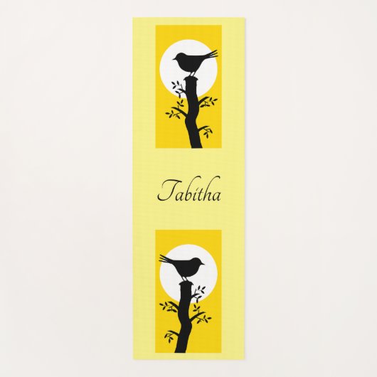 Modern Zen Bird ヨガマット (正面)