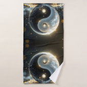 Modern Zen Yin and Yang vibes  バスタオル (バスタオル)