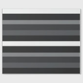 Moderna Linear | カーボン＆オブシディアン ラッピングペーパー (フラット)
