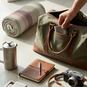 Moderna Linear | Aged Sage & Tea Rose シェルパブランケット