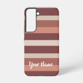 Moderna Linear | Antique Rose & Copper Custom Samsung Galaxyケース (裏面)