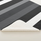 Moderna Linear | Carbon & Obsidian シェルパブランケット (3/4)