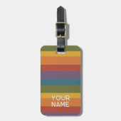 Moderna Linear | MCM Rainbow ラゲッジタグ (正面縦)