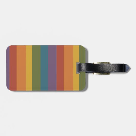 Moderna Linear | MCM Rainbow ラゲッジタグ (裏面横)