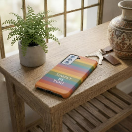 Moderna Linear | MCM Rainbow Be You Samsung Galaxy S22ケース