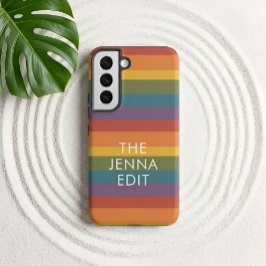 Moderna Linear | MCM Rainbow Custom Samsung Galaxy S22ケース