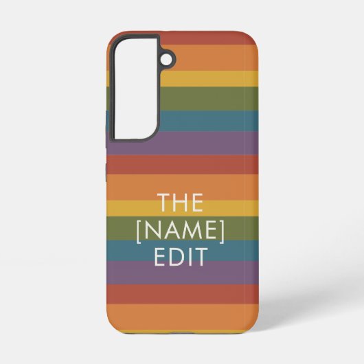 Moderna Linear | MCM Rainbow Custom Samsung Galaxyケース (裏面)