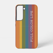 Moderna Linear | MCM Rainbow Full Color Samsung Galaxyケース (裏面)