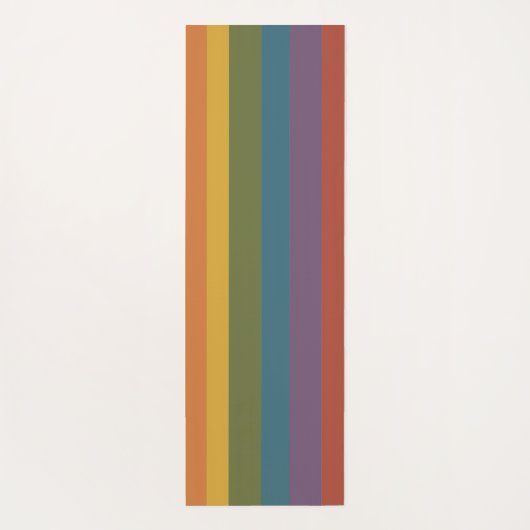 Moderna Linear | MCM Rainbow Personalised ヨガマット (裏面)