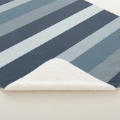 Moderna Linear | Slate & Nordic Sea シェルパブランケット (3/4)