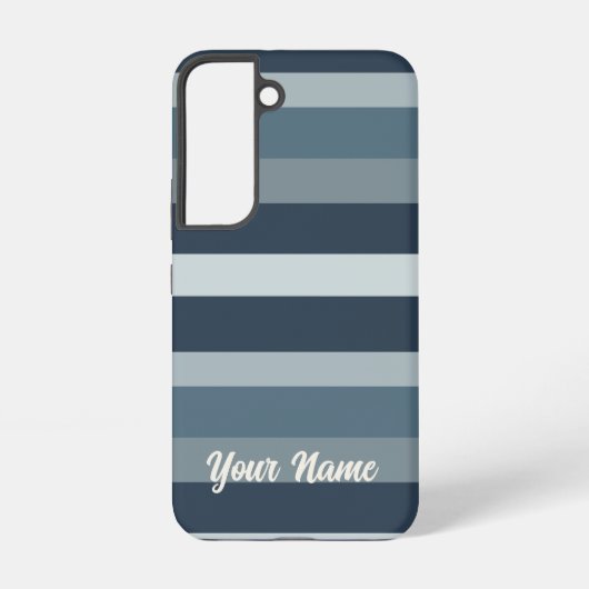 Moderna Linear | Slate & Nordic Sea Samsung Galaxyケース (裏面)